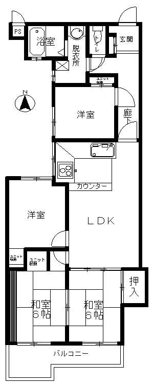 スカイアーベイン室見間取り