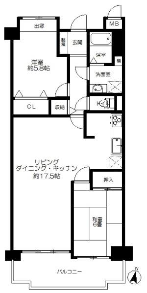 エンゼルハイム飯倉402