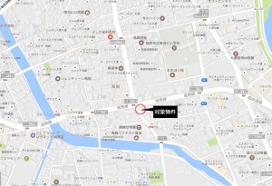 シャトレ大濠　地図