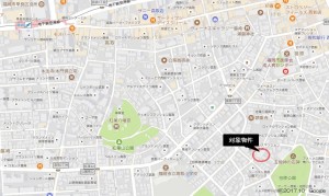 サーパス西新301号_地図